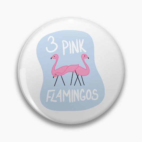 Item preview, Three Pink Flamingos  designed and sold by Jilly Shore.