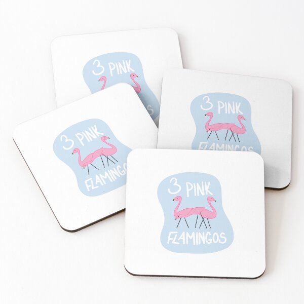 Item preview, Three Pink Flamingos  designed and sold by Jilly Shore.