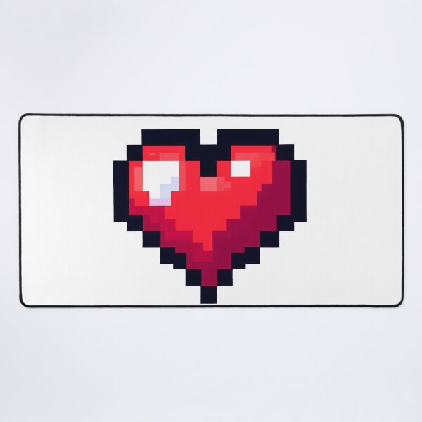 Item preview, 8-bit heart designed and sold by Dannysdesigns80.