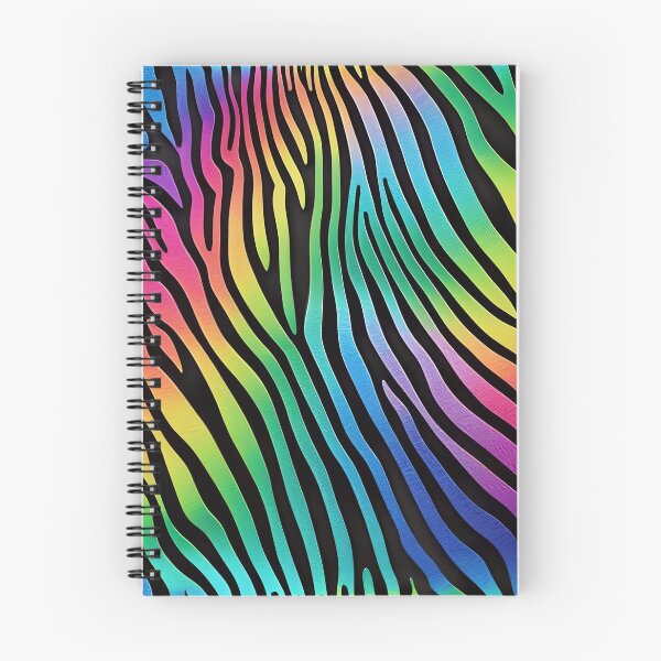 Item preview, Abstract Rainbow Zebra Skin Pattern designed and sold by TheArtOfPat.