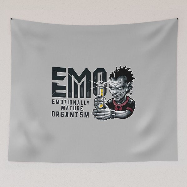 Item preview, Emo Evolution: Emotionally Mature Organism Monster Design designed and sold by MillennialVibe.