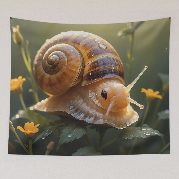 Item preview, Snail, close-up photo designed and sold by jsebouvi.