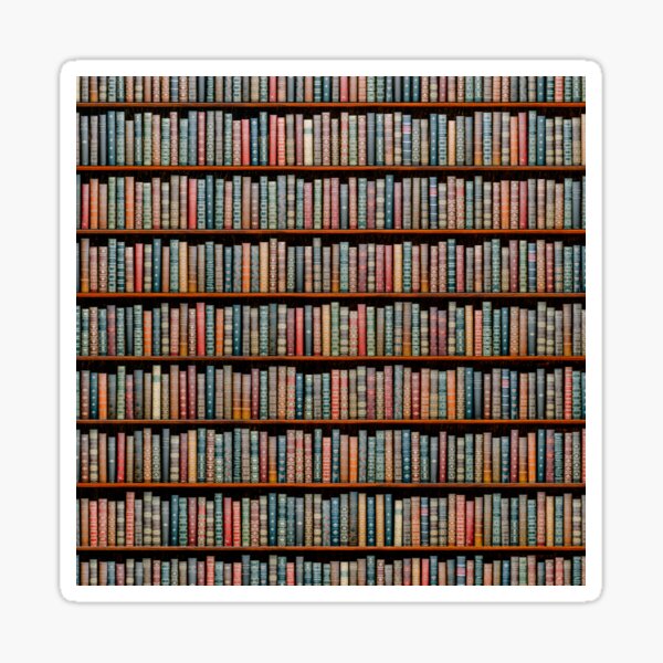 The Library Sticker