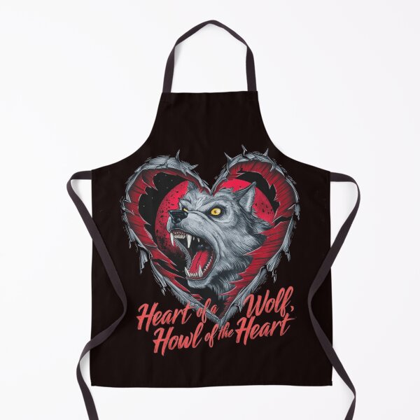 Item preview, Heart of a Wolf, Howl of the Heart. designed and sold by HOMEDESIGNPRINT.
