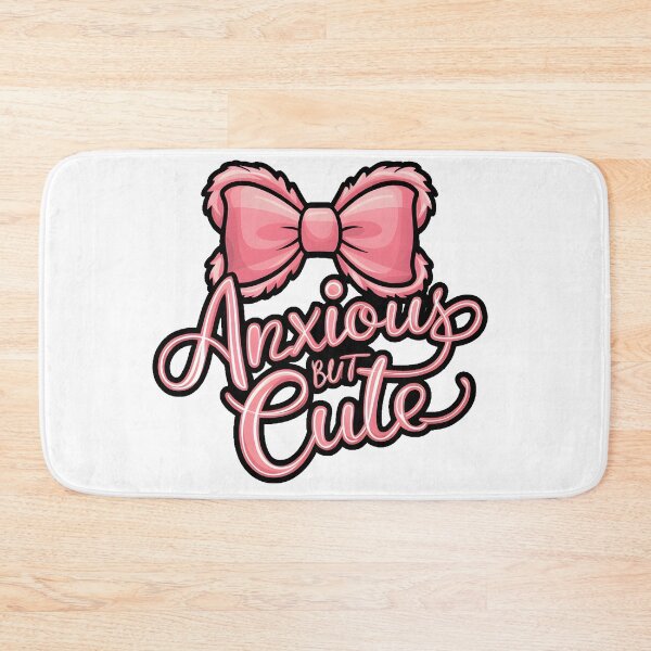 Item preview, Anxious but Cute: Adorable Anxiety Graphic designed and sold by MillennialVibe.