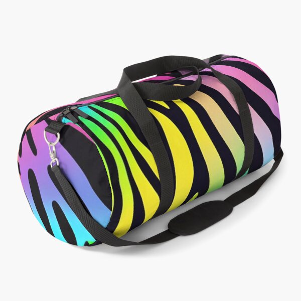 Item preview, Abstract Rainbow Zebra Skin Pattern designed and sold by TheArtOfPat.