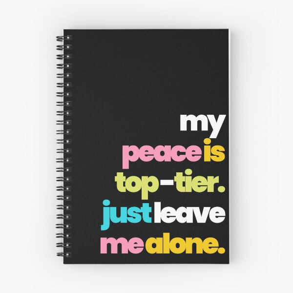 Item preview, MY PEACE IS TOP TIER designed and sold by alegnacreates.