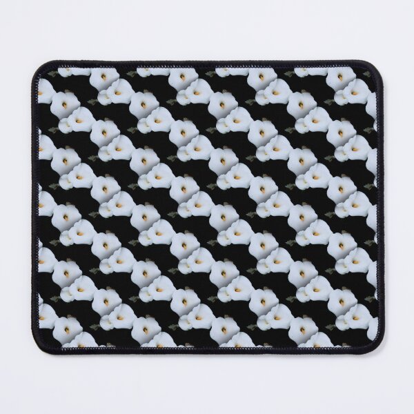 Item preview, Three Calla Lilies Repeat Pattern On Black designed and sold by taiche.