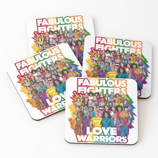 Item preview, Fabulous Fighters: LGBTQ+ Love Warriors Graphic designed and sold by MillennialVibe.