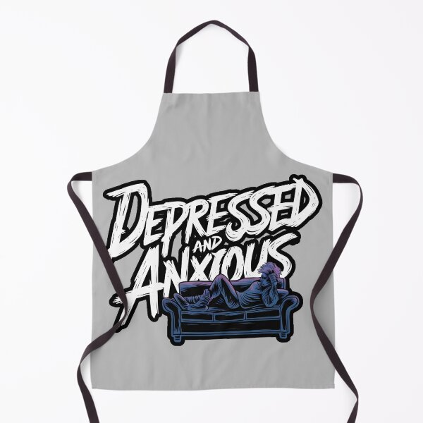 Item preview, Depressed and Anxious: Embracing Mental Health Graphic designed and sold by MillennialVibe.