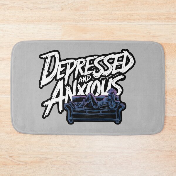 Item preview, Depressed and Anxious: Embracing Mental Health Graphic designed and sold by MillennialVibe.