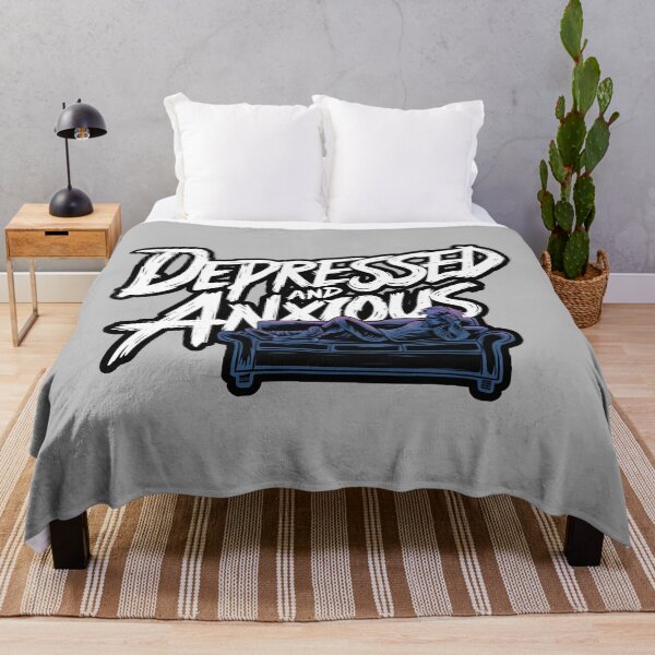 Item preview, Depressed and Anxious: Embracing Mental Health Graphic designed and sold by MillennialVibe.