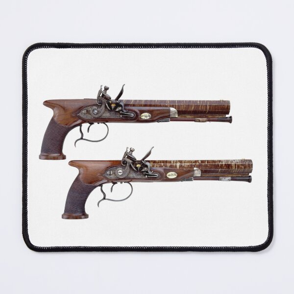 Item preview, A Pair of Historic Flintlock Pistols designed and sold by gallofoto.