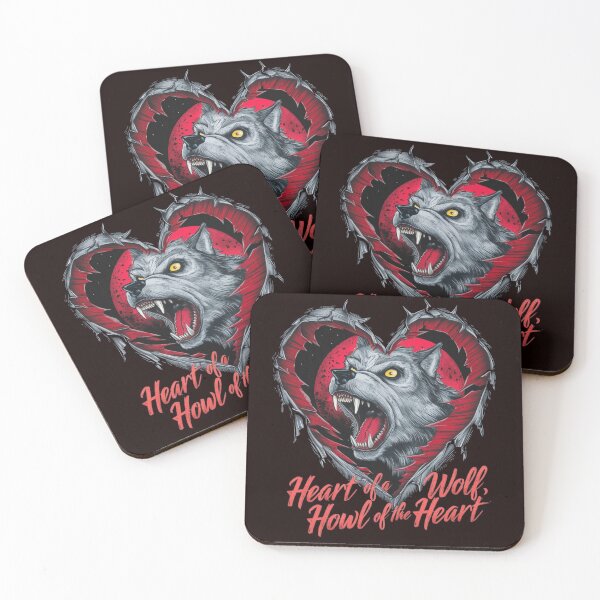 Item preview, Heart of a Wolf, Howl of the Heart. designed and sold by HOMEDESIGNPRINT.