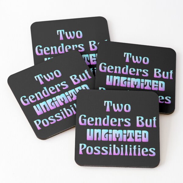 Item preview, Two Genders But Unlimited Possibilities designed and sold by MBuckenmeyer.