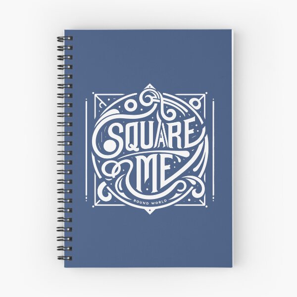 Item preview, Square Me Round World White designed and sold by bunnyboiler.