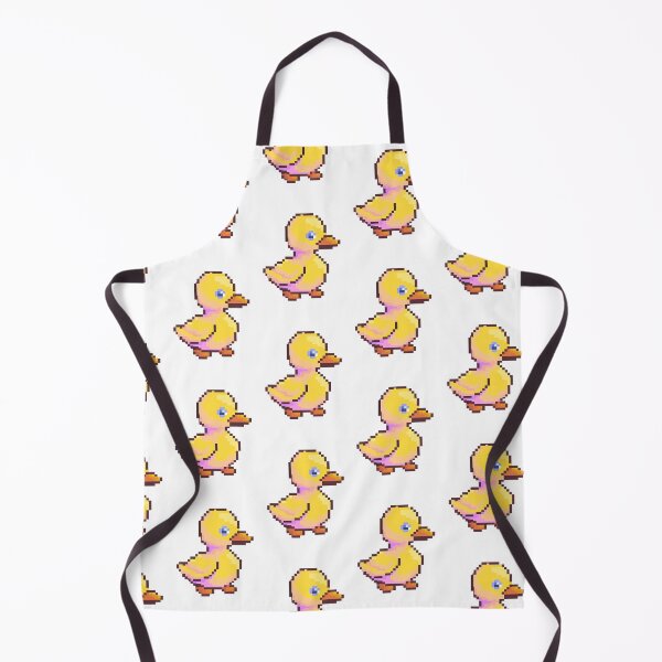 Item preview, Yellow duck pixel art- Retro vibe designed and sold by octoboobs.