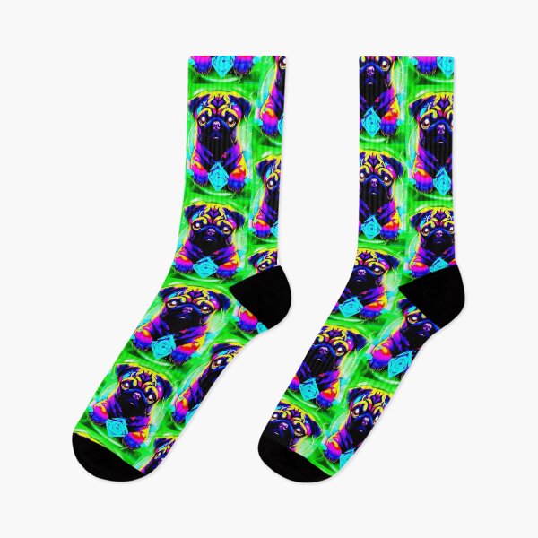 Item preview, Pug NEON CELTIC 43 designed and sold by RedBluffTraders.