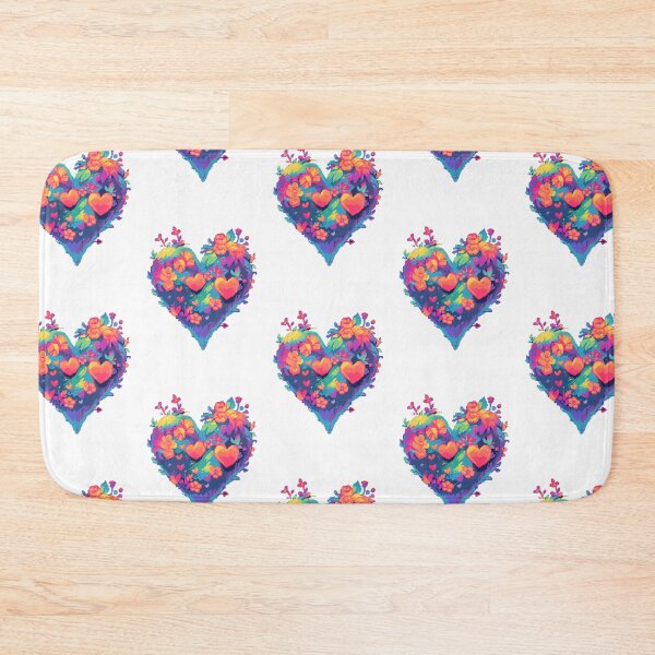 Item preview, Blooming Blue heart- Pixel art designed and sold by octoboobs.