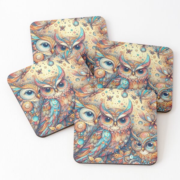 Item preview, Floral Owl!!! designed and sold by DEKA777.