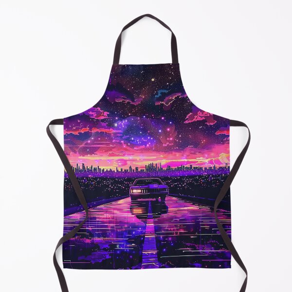 Item preview, Synthwave Aesthetic Illustration designed and sold by nomiraclehere.