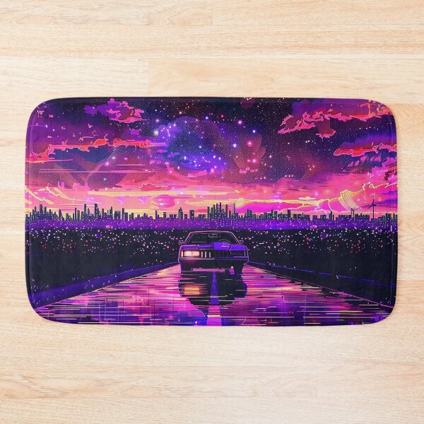 Item preview, Synthwave Aesthetic Illustration designed and sold by nomiraclehere.
