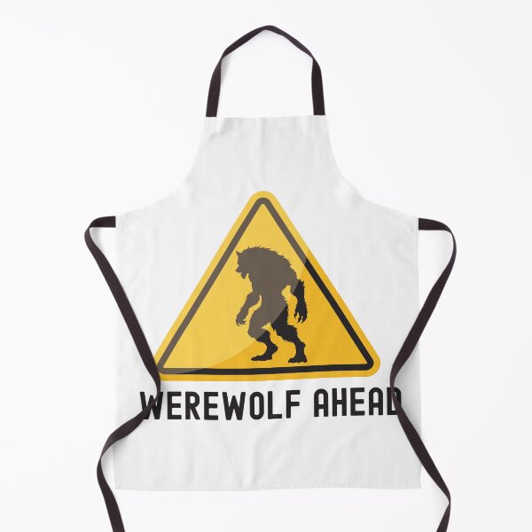 Item preview, WARNING! Werewolf Ahead! designed and sold by BlackOwlCreate.