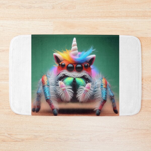 Artikelvorschau, Einhorn-Springspinne entworfen und verkauft von Spiderfalls.