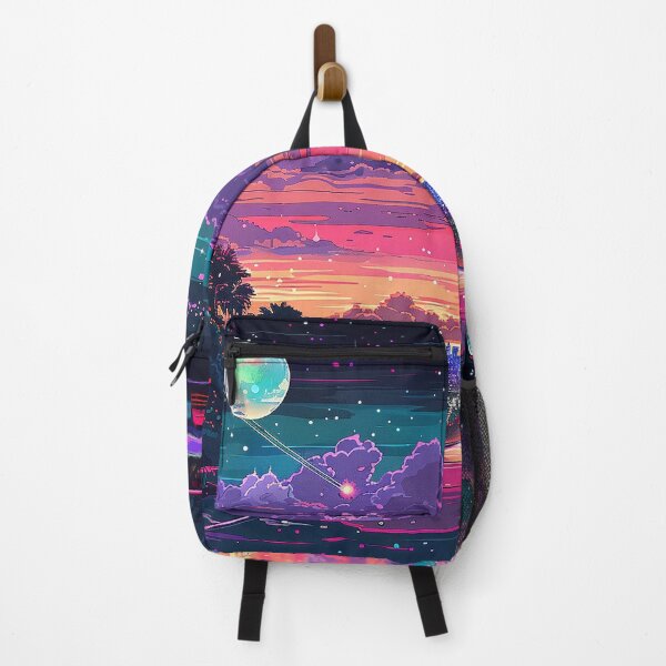 Item preview, Synthwave Aesthetic Illustration designed and sold by nomiraclehere.