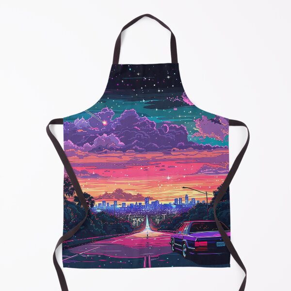 Item preview, Synthwave Aesthetic Illustration designed and sold by nomiraclehere.