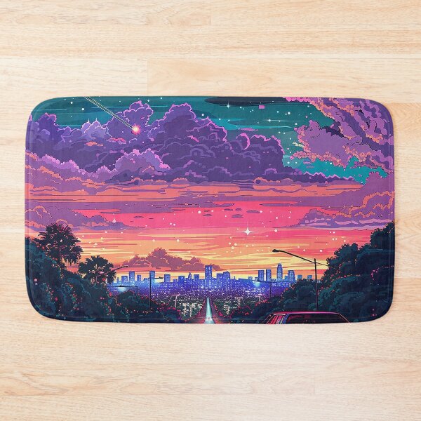 Item preview, Synthwave Aesthetic Illustration designed and sold by nomiraclehere.