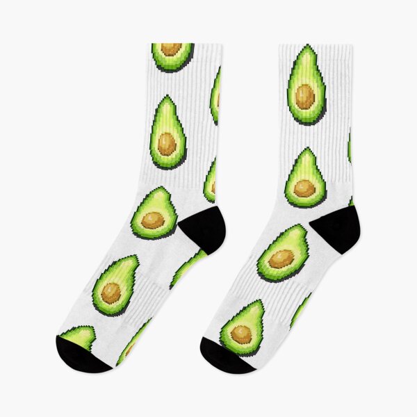 Item preview, Avocado half- Pixel art designed and sold by octoboobs.