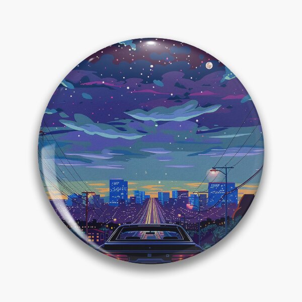 Item preview, Synthwave Aesthetic Illustration designed and sold by nomiraclehere.