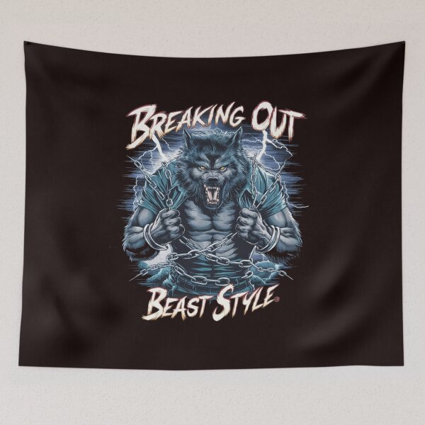 Item preview,  Breaking Out, Beast Style. designed and sold by HOMEDESIGNPRINT.