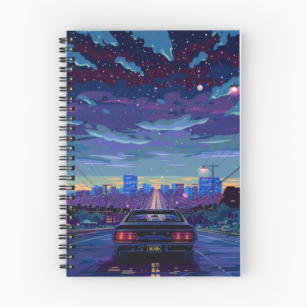 Item preview, Synthwave Aesthetic Illustration designed and sold by nomiraclehere.