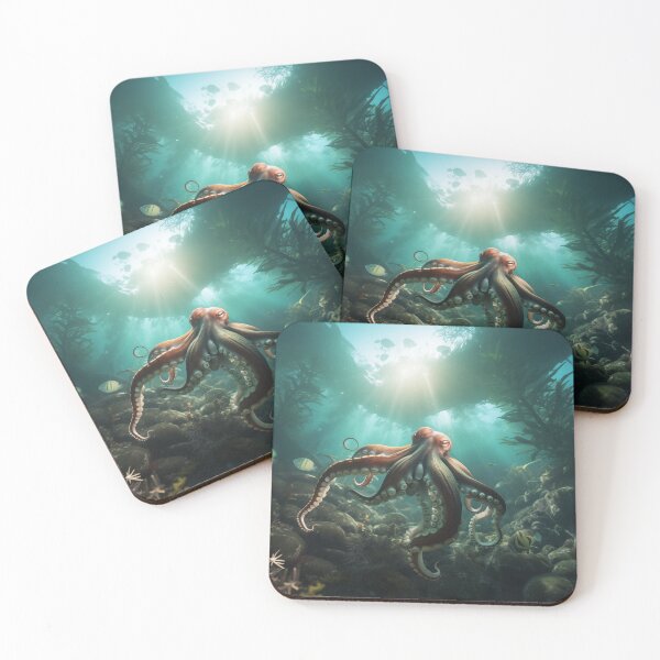 Item preview, Octopus Underwater Scene  designed and sold by FantasyFair.