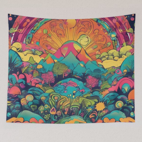 Item preview, Psychedelic Nature designed and sold by 3parkys.