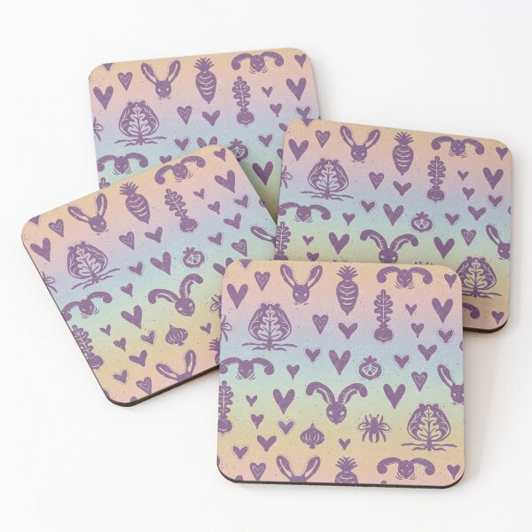 Item preview, Garden Things - Rainbow Sorbet + Plum designed and sold by Irene Estelle.