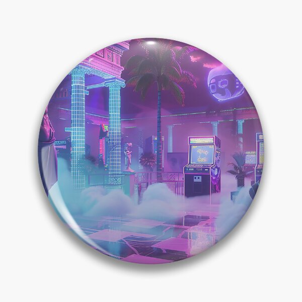 Item preview, Synthwave Aesthetic Illustration designed and sold by nomiraclehere.