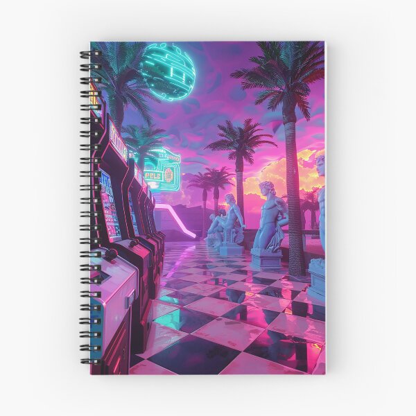 Item preview, Synthwave Aesthetic Illustration designed and sold by nomiraclehere.