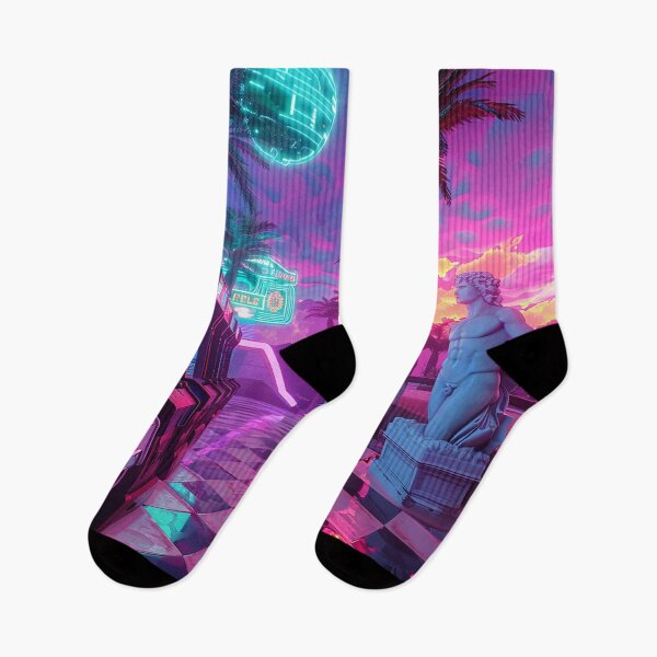 Item preview, Synthwave Aesthetic Illustration designed and sold by nomiraclehere.