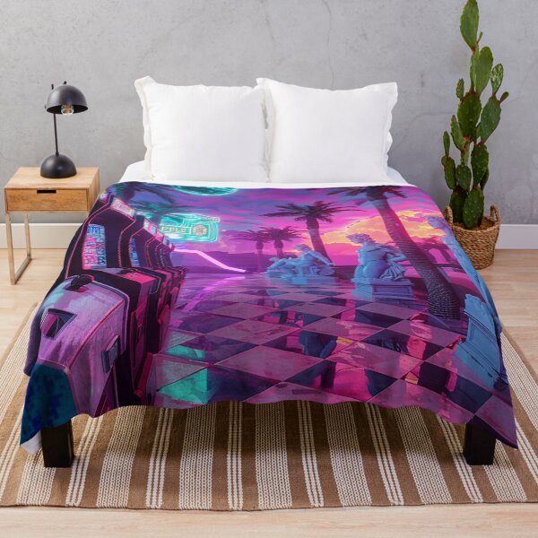 Item preview, Synthwave Aesthetic Illustration designed and sold by nomiraclehere.