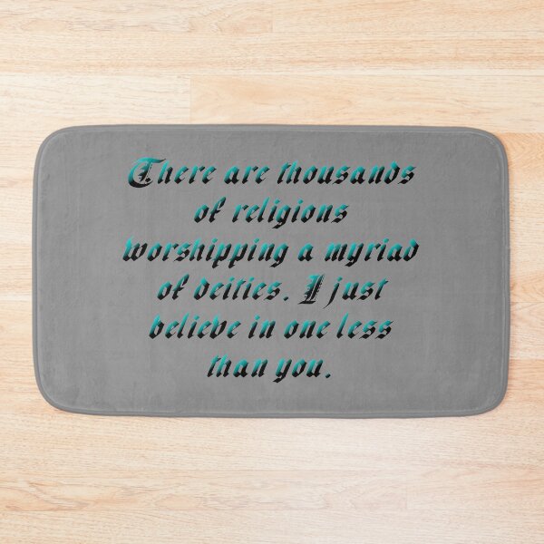 Item preview, There Are Thousands Of Religions Teal designed and sold by MBuckenmeyer.