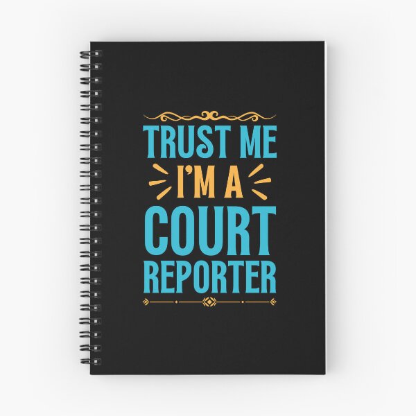 Item preview, Trust me I am Court Reporter designed and sold by rootartino.