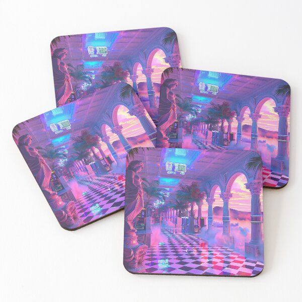 Item preview, Synthwave Aesthetic Illustration designed and sold by nomiraclehere.