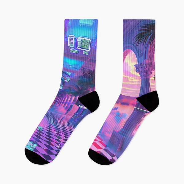 Item preview, Synthwave Aesthetic Illustration designed and sold by nomiraclehere.