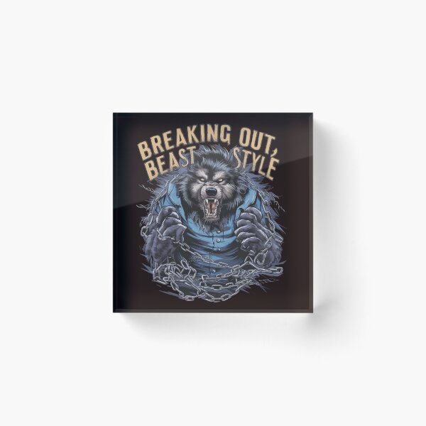 Item preview,  Breaking Out, Beast Style. designed and sold by HOMEDESIGNPRINT.