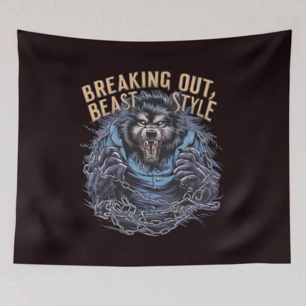 Item preview,  Breaking Out, Beast Style. designed and sold by HOMEDESIGNPRINT.