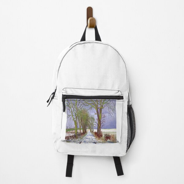 Item preview, David Hockney Art - The Arrival Snow in Woldgate designed and sold by DorisFinkbeiner.