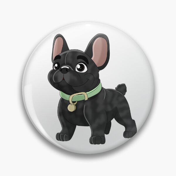 Item preview, Bulldog Francés (atigrado oscuro) designed and sold by mrixondraws.